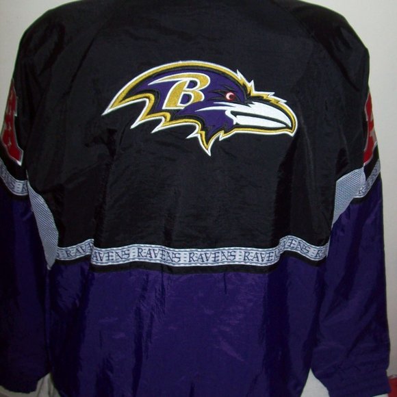 BALTIMORE RAVENS NFL Starter Nylon Safari Jacket 2X - Picture 4 of 16